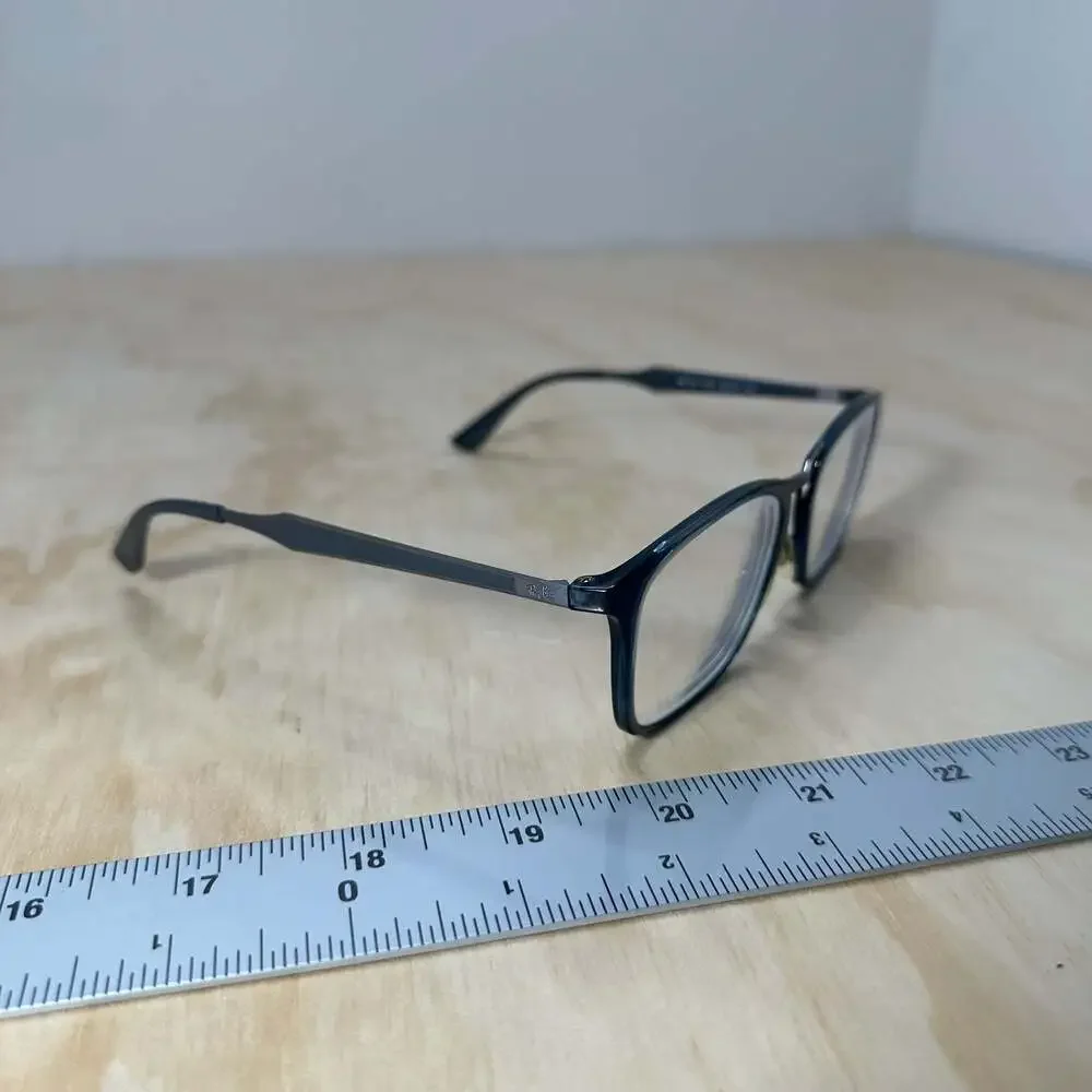 Ray-Ban RB7131 Square Eyeglasses Blue and Clear FRAMES